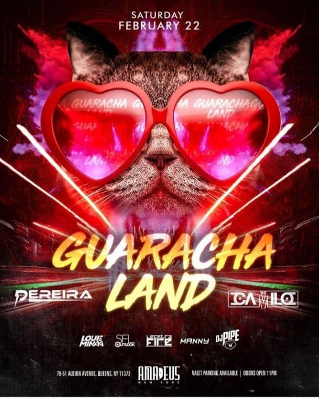 Event - Guaracha Land DJ Camilo Live At Amadeus Nightclub - Queens, New York - February 22, 2020 | concert tickets