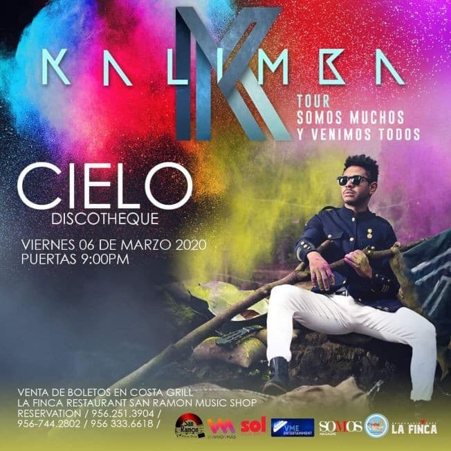 Event - KALIMBA En Concierto - Laredo, Texas - March 6, 2020 | concert tickets