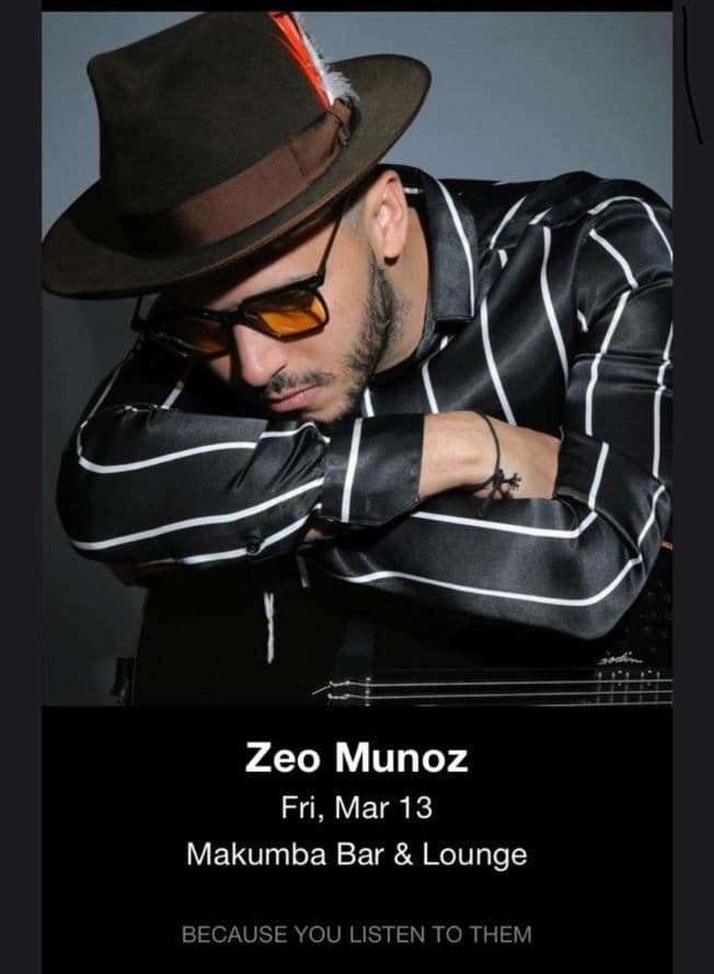 Event - Zeo Muñoz En Concierto En Philadelphia,PA POSTONED - Philadelphia, Pennsylvania - March 13, 2020 | concert tickets