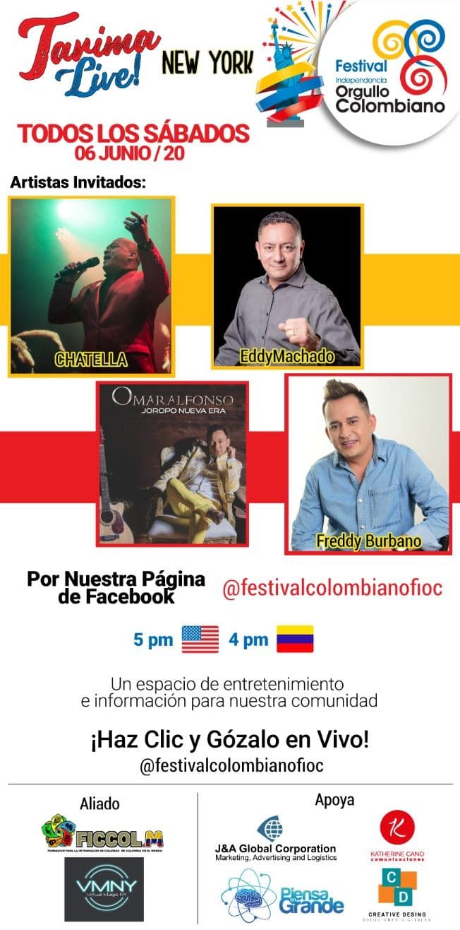 Event - Tarima Live: CUATRO GÉNEROS MUSICALES EN UN SOLO DÍA - Online, Online - June 6, 2020 | concert tickets