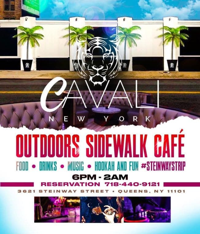 Event - Cavali New York Outdoors Sidewalk Cafe now Open! - Queens, New York - July 18, 2020 | concert tickets