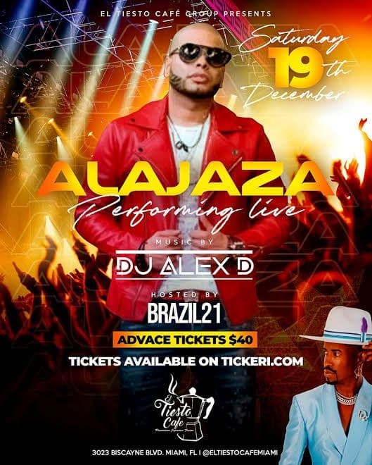 Event - ALA JAZA EN VIVO - Miami, Florida - December 19, 2020 | concert tickets