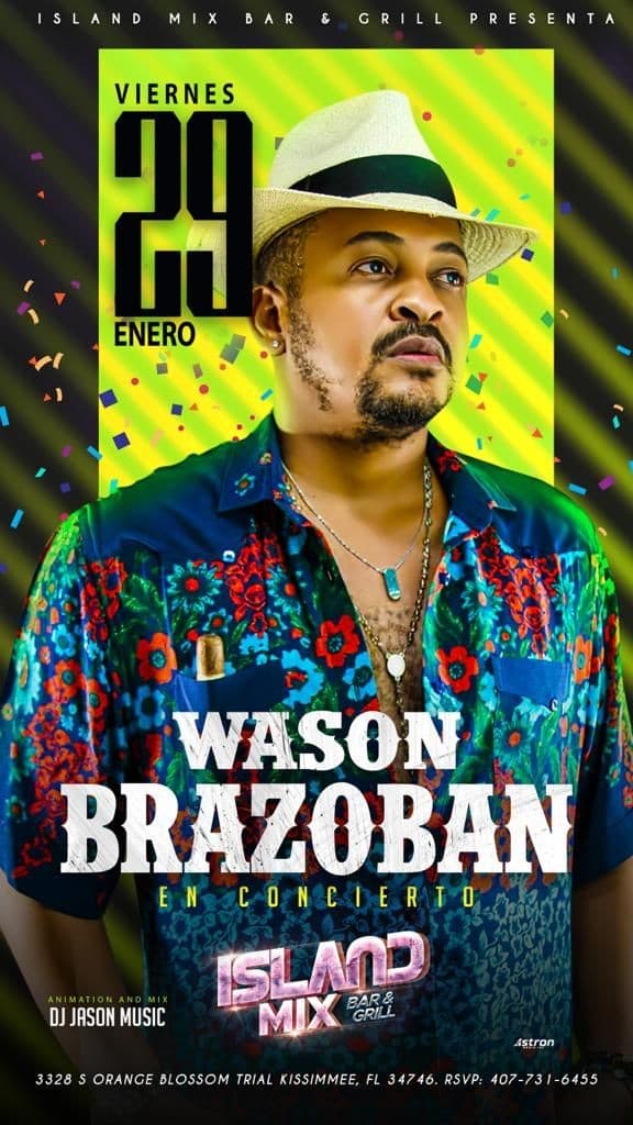 Event - WASON BRAZOBAN - Kissimmee, Florida - January 29, 2021 | concert tickets