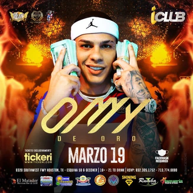 Event - Omy de Oro en Vivo! - Houston, Texas - March 19, 2021 | concert tickets