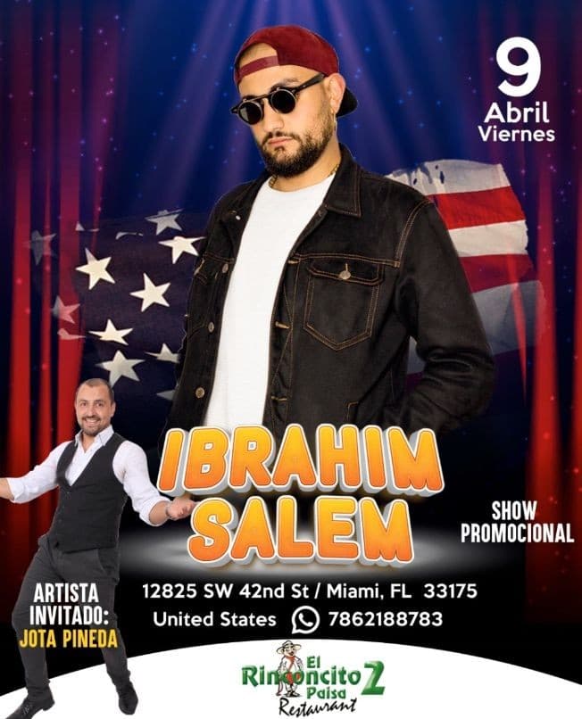 Event - Ibrahim Salem y Jota Pineda en Vivo! - Miami, Florida - April 9, 2021 | concert tickets