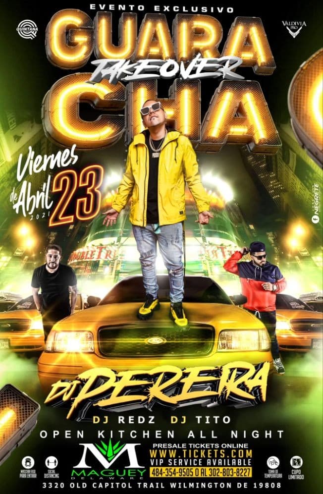 Event - DJ PEREIRA LIVE - Wilmington, Delaware - April 23, 2021 | concert tickets