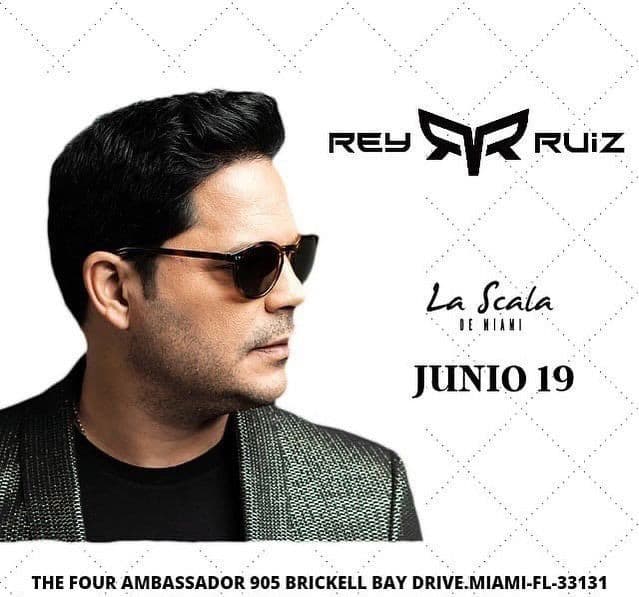 Event - Rey Ruiz en Miami! - Miami, Florida - June 19, 2021 | concert tickets