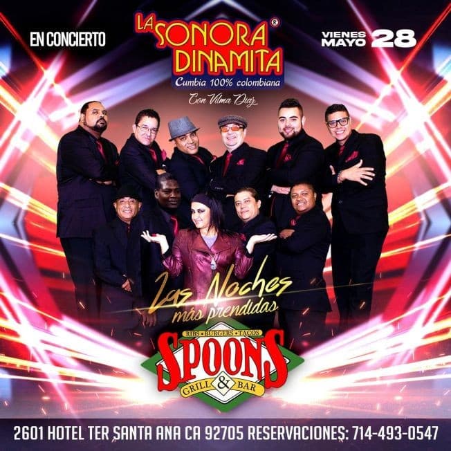 Event - 100% Cumbia Colombiana con La Sonora Dinamita con Vilma Diaz en Concierto! - Santa Ana, California - May 28, 2021 | concert tickets