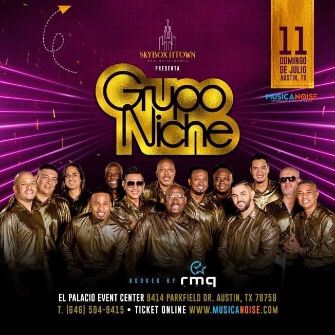 Event - Grupo Niche @ Austin, Texas - Austin, Texas - July 11, 2021 | concert tickets