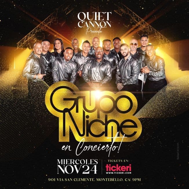 Event - GRUPO NICHE EN CONCIERTO LOS ANGELES - Montebello, California - November 24, 2021 | concert tickets