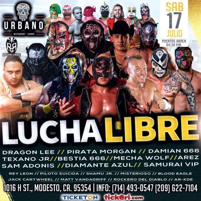 Event - LUCHA LIBRE EN MODESTO CALIFORNIA - Modesto, California - July 17, 2021 | concert tickets