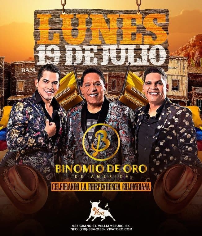 Event - BINOMIO DE ORO EN CONCIERTO - Brooklyn, New York - July 19, 2021 | concert tickets