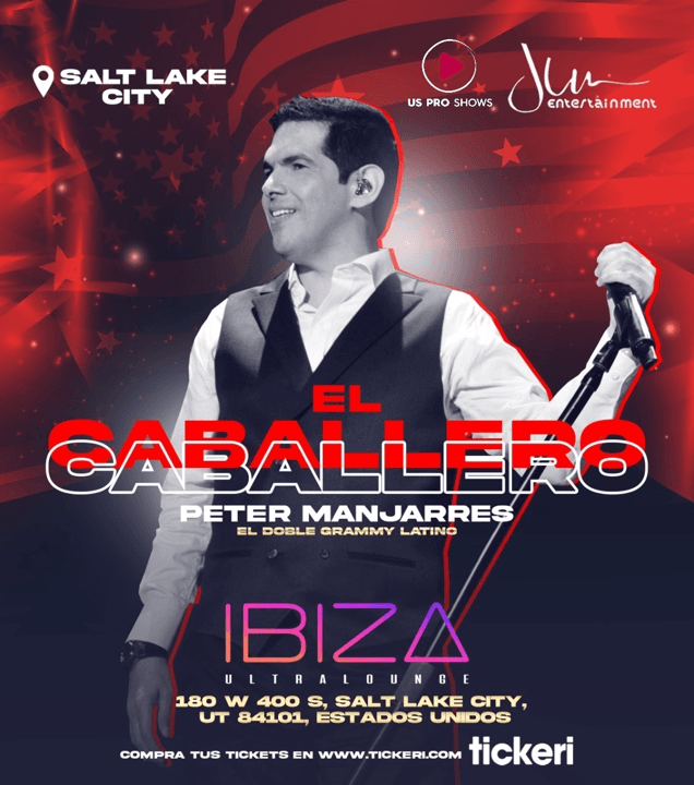 Event - PETER MANJARRES ( EL CABALLERO ) SALT LAKE CITY UTAH tickets disponibles en la puerta!!!!!! - Salt Lake City, Utah - September 10, 2021 | concert tickets