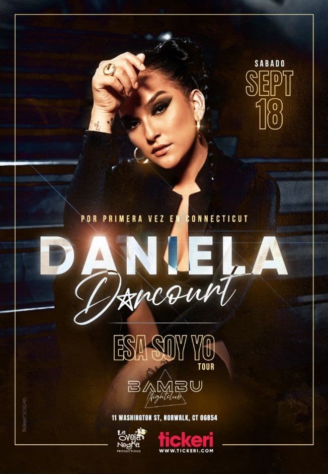 Event - Daniela Darcourt en Connecticut // Unica Presentacion - Norwalk, Connecticut - September 18, 2021 | concert tickets