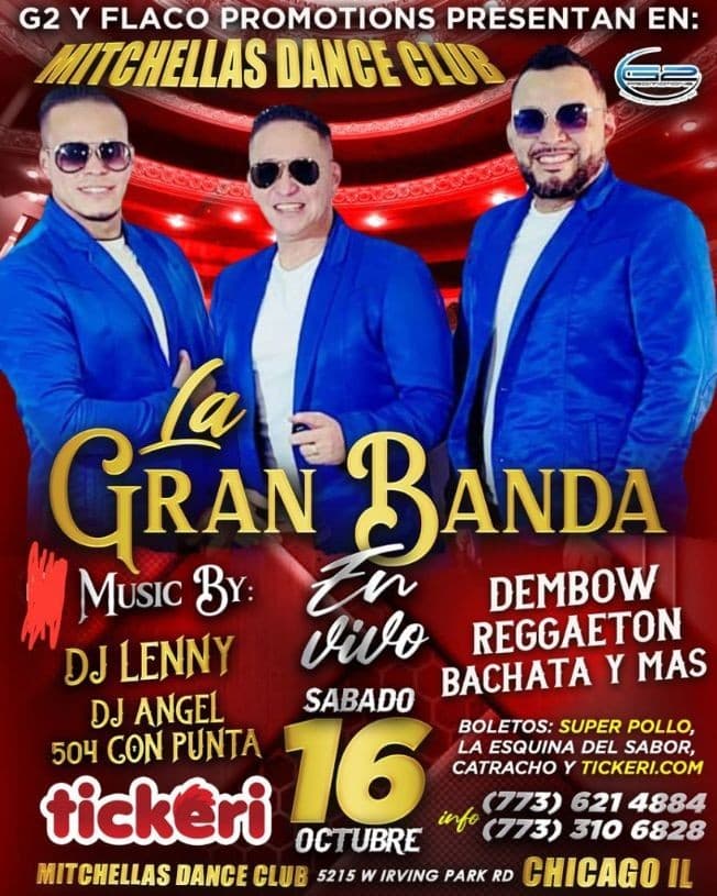 Event - LA GRAN BANDA  - CHICAGO  ILLINOIS - Chicago, Illinois - October 16, 2021 | concert tickets