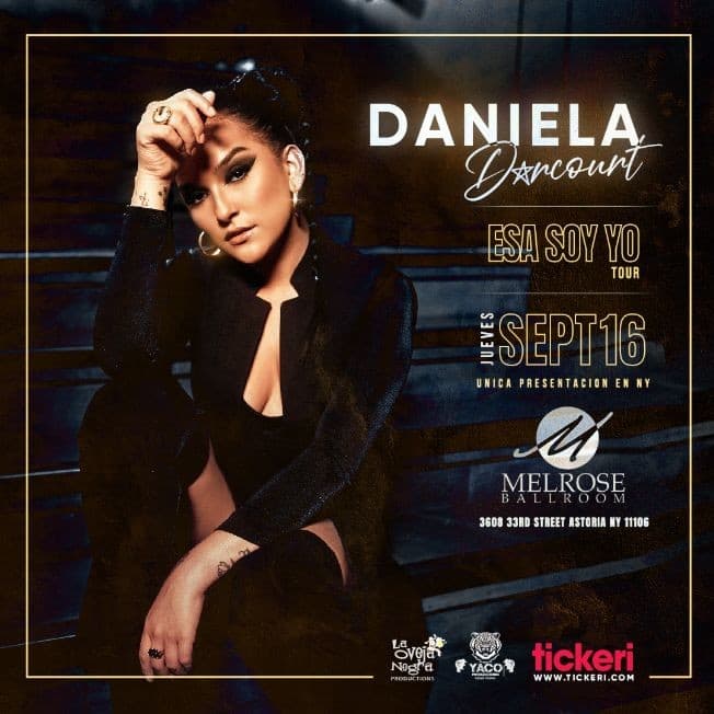 Event - Daniela Darcourt en New York // Unica Presentacion - New York, New York - September 16, 2021 | concert tickets