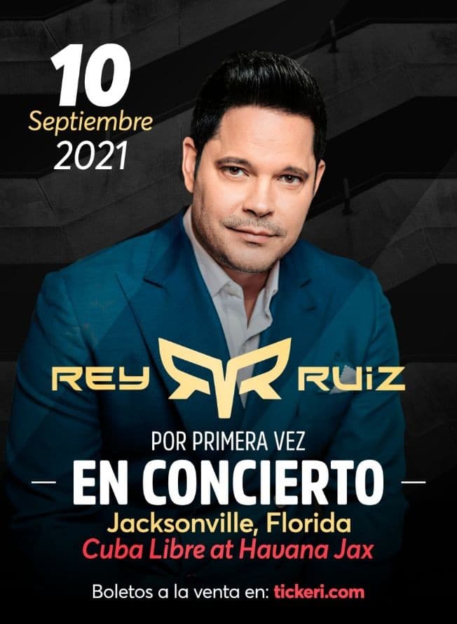 Event - Rey Ruiz Tour 2021 - Jacksonville, Florida - September 10, 2021 | concert tickets