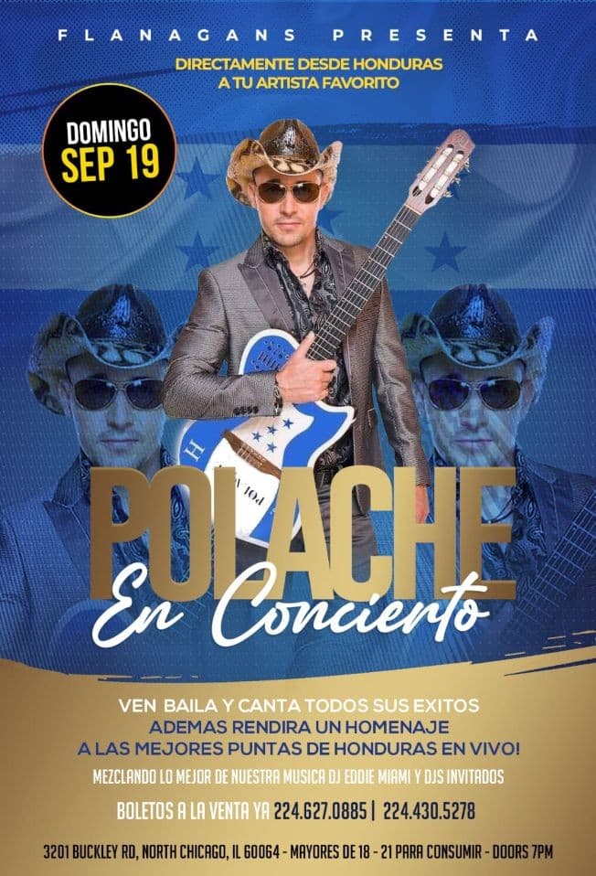 Event - POLACHE EN CONCIERTO ! NORTH CHICAGO ILLINOIS - North Chicago, Illinois - September 19, 2021 | concert tickets