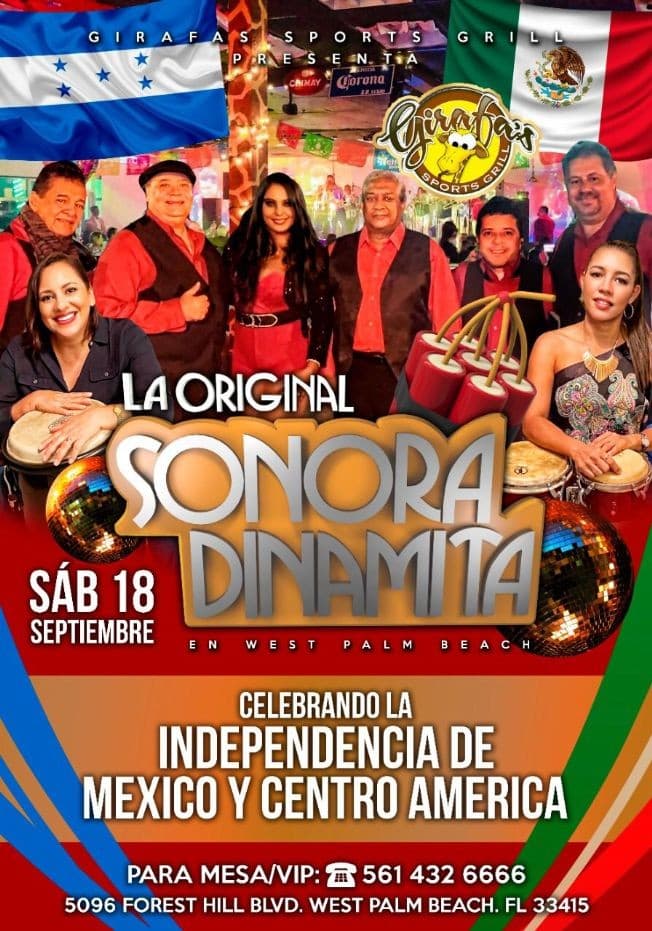 Event - La Sonora Dinamita en West Palm Beach Florida - West Palm Beach, Florida - September 18, 2021 | concert tickets