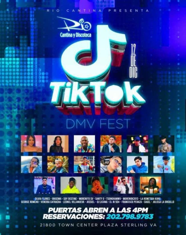 Event - TIK TOK DMV FEST !  STERLING VIRGINIA - Sterling, Virginia - December 12, 2021 | concert tickets