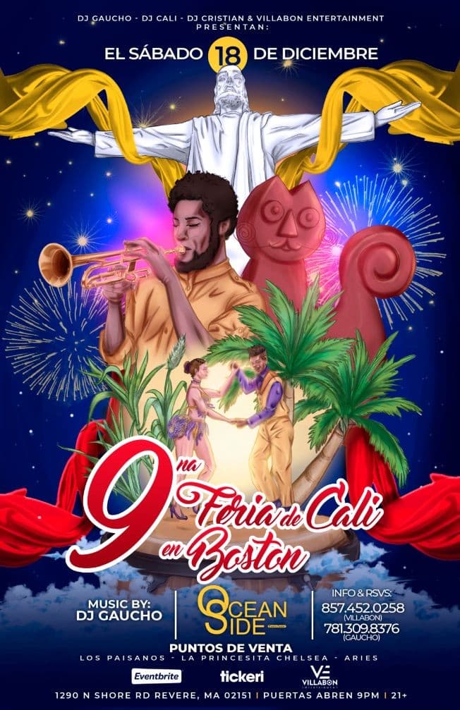 Event - FERIA DE CALI BOSTON MA - Revere, Massachusetts - December 18, 2021 | concert tickets