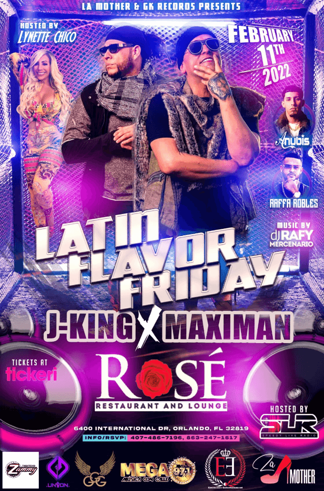 Event - J-King & Maximan en Vivo ! ORLANDO FL. - Orlando, Florida - February 11, 2022 | concert tickets