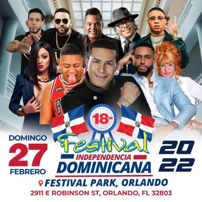 Event - FESTIVAL INDEPENDENCIA DOMINICANA EN ORLANDO, FL - Orlando, Florida - February 27, 2022 | concert tickets