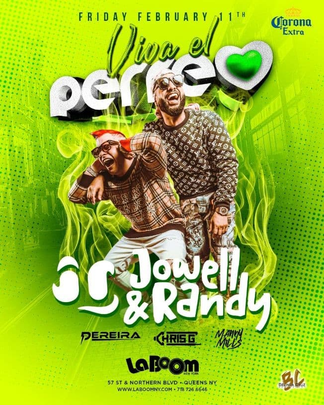 Event - JOWELL & RANDY  VIVA EL PERREO CONCERT - Queens, New York - February 11, 2022 | concert tickets