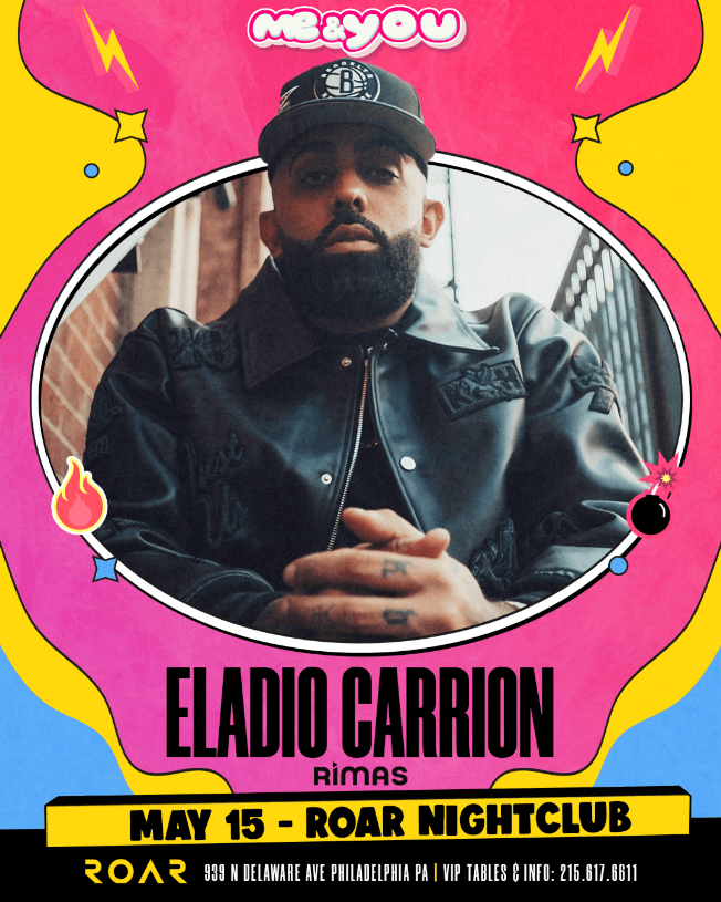 Event - Eladio Carrion Live ! PHILADELPHIA PA. - Philadelphia, Pennsylvania - May 15, 2022 | concert tickets