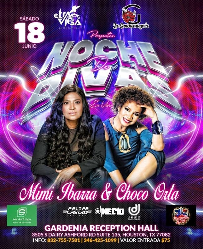 Event - Mimi Ibarra & Choco Orta - Houston, Texas - June 18, 2022 | concert tickets