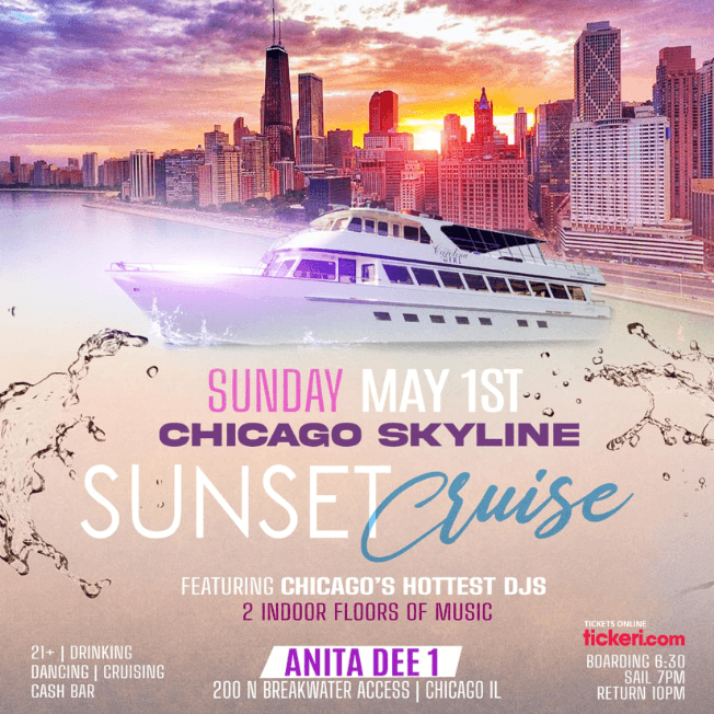 Event - CHICAGO SKYLINE- SUNSET CRUISE - Chicago, Illinois - May 1, 2022 | concert tickets