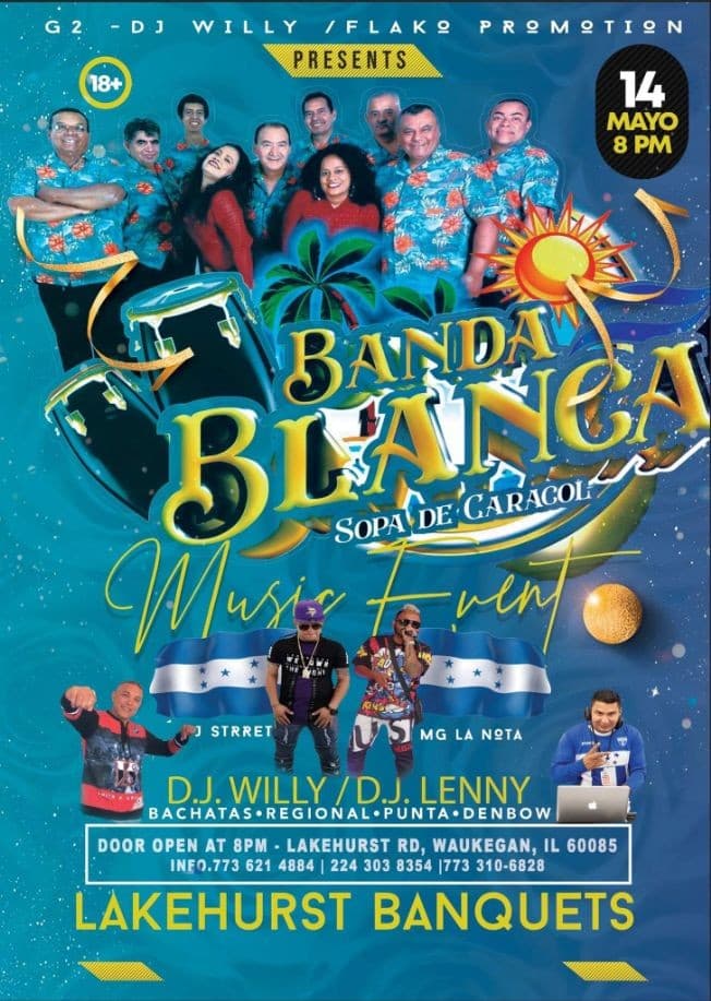 Event - BANDA BLANCA EN VIVO ! WAUKEGAN ILLINOIS - Waukegan, Illinois - May 14, 2022 | concert tickets