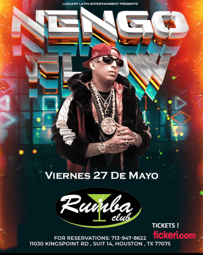 Event - NENGO FLOW EN CONCIERTO! HOUSTON TX - Houston, Texas - May 27, 2022 | concert tickets