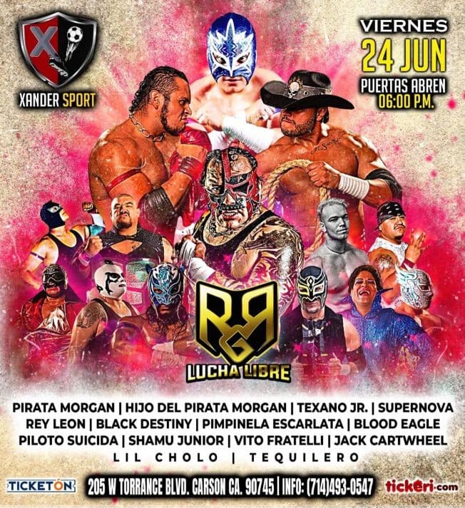 Event - LUCHA LIBRE EN VIVO !  CARSON CALIFORNIA - Carson, California - June 24, 2022 | concert tickets