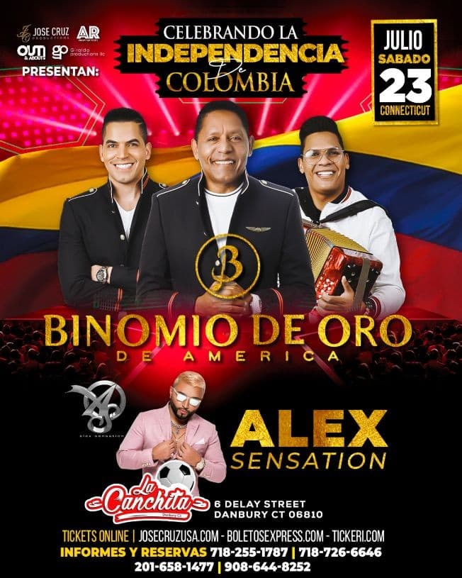 Event - BINOMIO DE ORO EN LA CANCHITA DANBURY, CONNECTICUT. JCP - Danbury, Connecticut - 23 de julio de 2022 | concert tickets