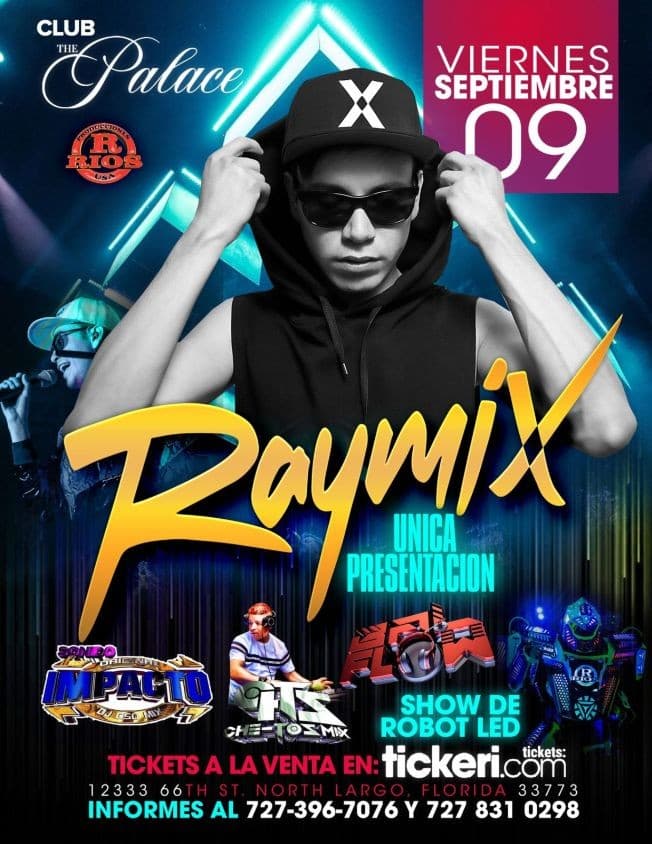 Event - RAYMIX ELECTRO CUMBIA EN CONCIERTO ! LARGO  FLORIDA - Largo, Florida - September 9, 2022 | concert tickets