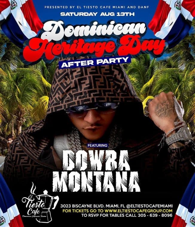 Event - DOWBA MONTANA - Miami, Florida - August 13, 2022 | concert tickets