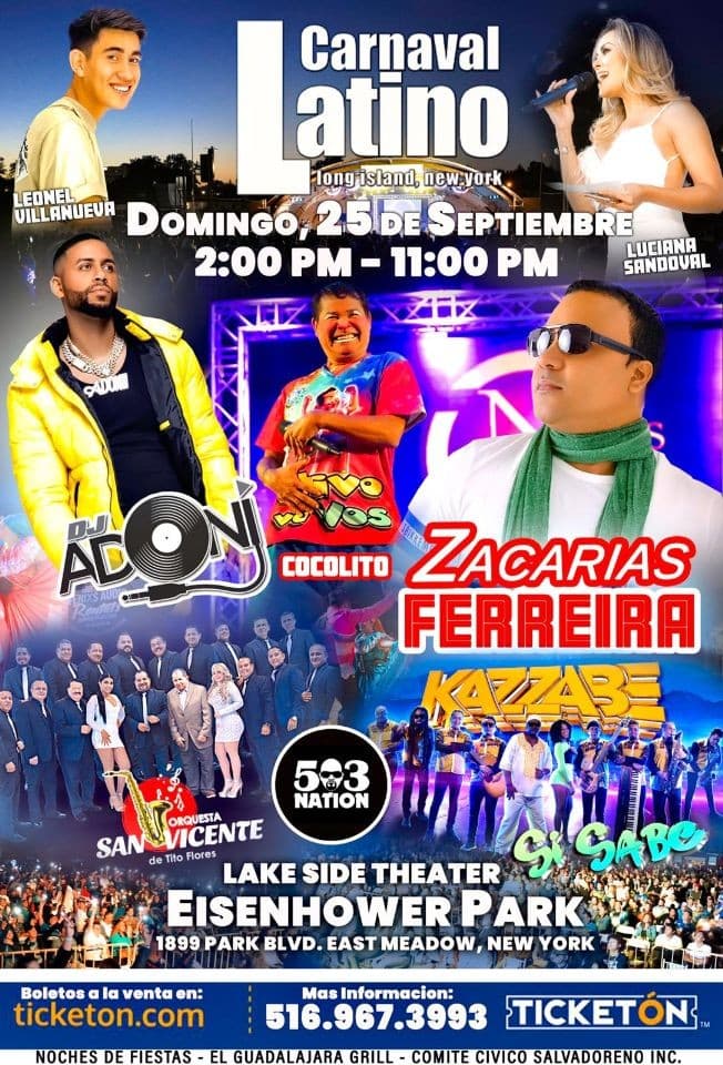 Event - CARNAVAL LATINO LONG ISLAND NY - Westbury, New York - September 25, 2022 | concert tickets