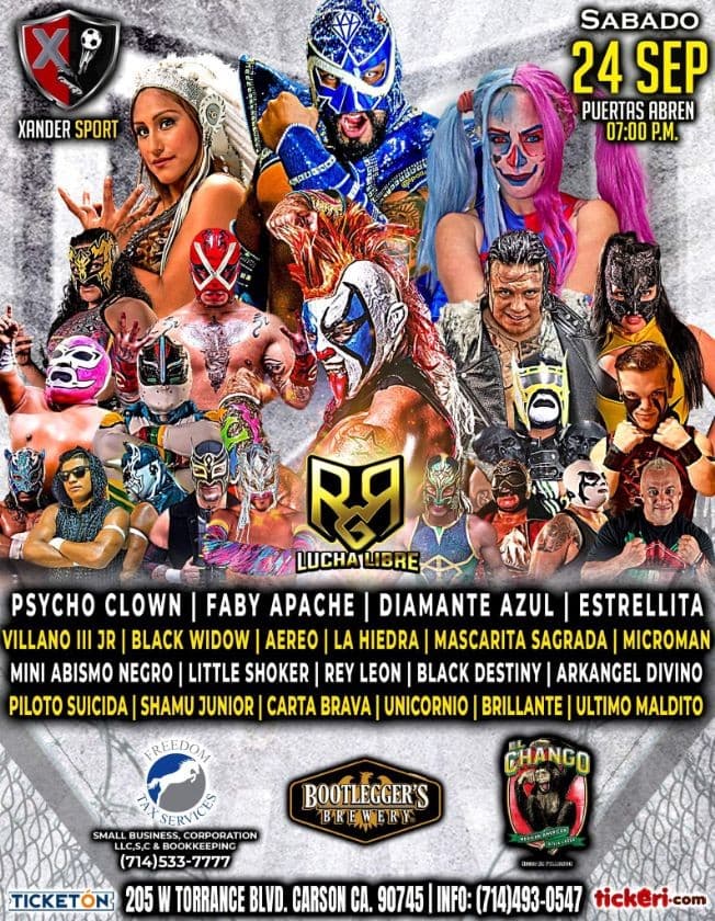 Event - LUCHA LIBRE EN VIVO ! CARSON CALIFORNIA - Carson, California - September 24, 2022 | concert tickets