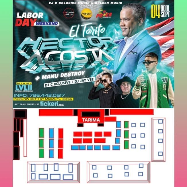 Event - HECTOR ACOSTA EL TORITO EN CONCIERTO EN LVL II MIAMI ANTIGUO ATARAZANA - Miami, Florida - September 4, 2022 | concert tickets