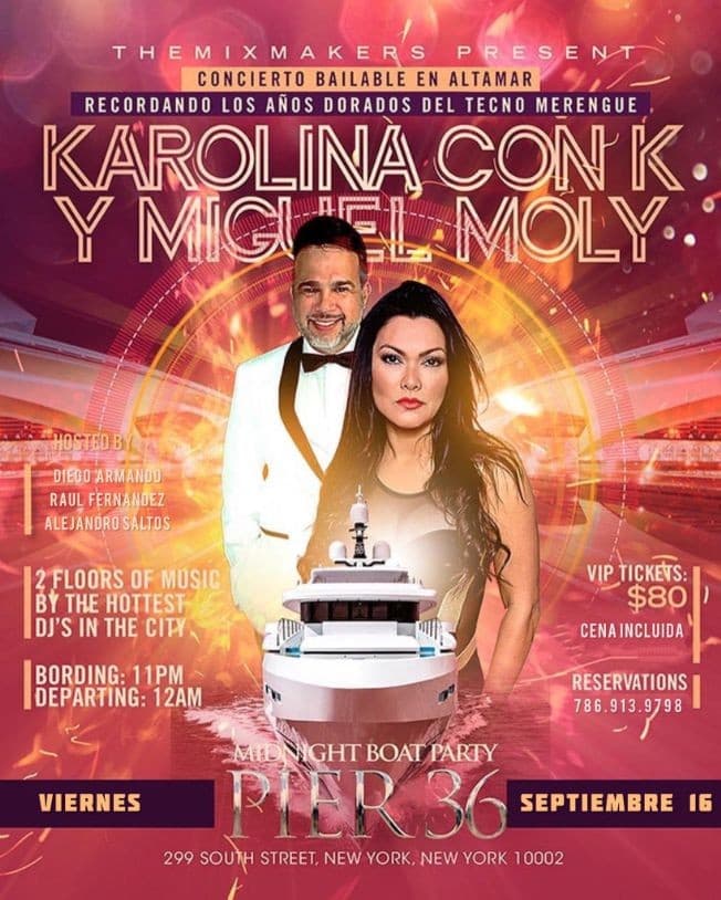 Event - Concierto Bailable En Altamar 2nd Cruise - New York, New York - 16 de septiembre de 2022 | concert tickets