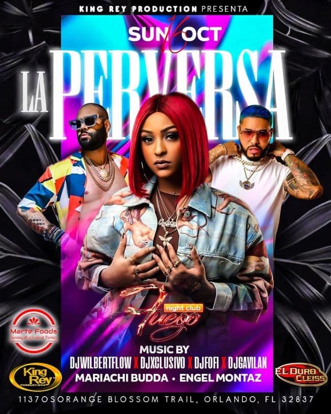 Event - La perversa - Orlando, Florida - October 16, 2022 | concert tickets