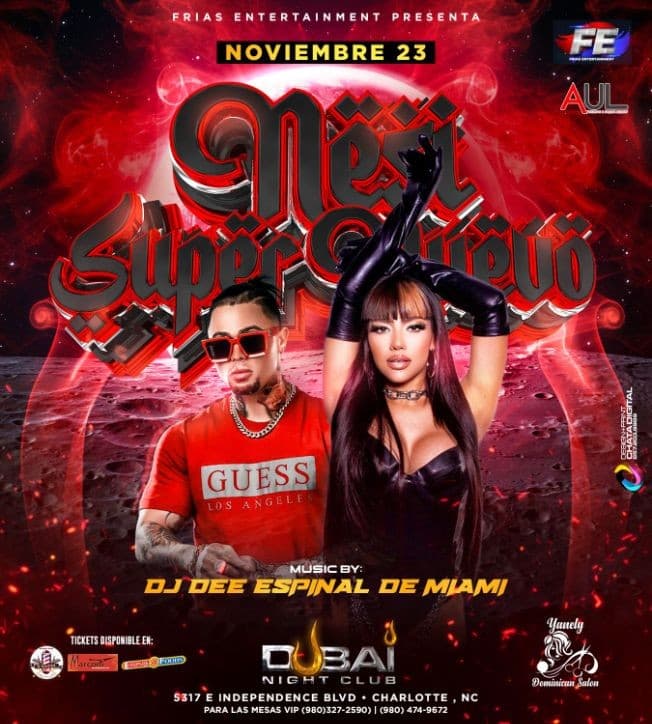 Event - Nesi y El Súper Nuevo - Charlotte, North Carolina - November 23, 2022 | concert tickets