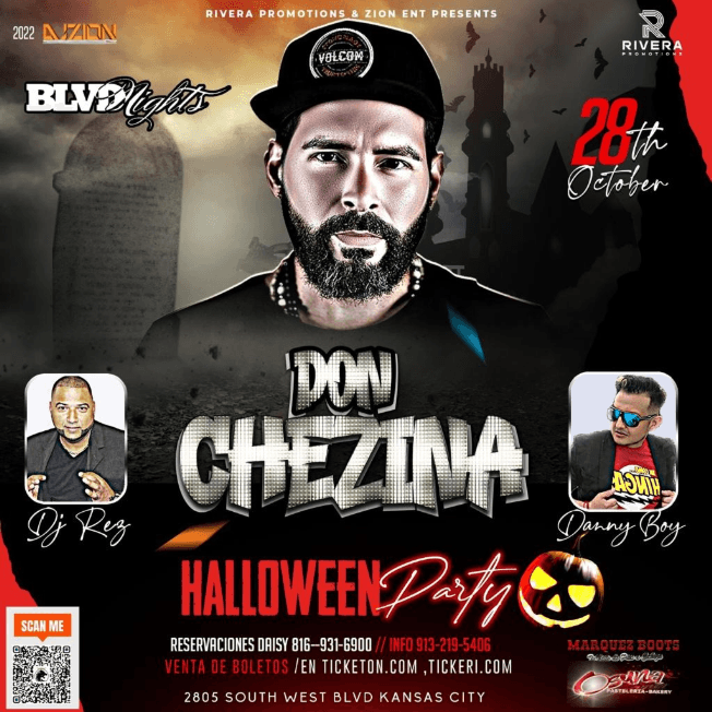 Event - DON CHEZINA EN CONCIERTO ! KANSAS CITY MISSOURI - Kansas City, Missouri - October 28, 2022 | concert tickets