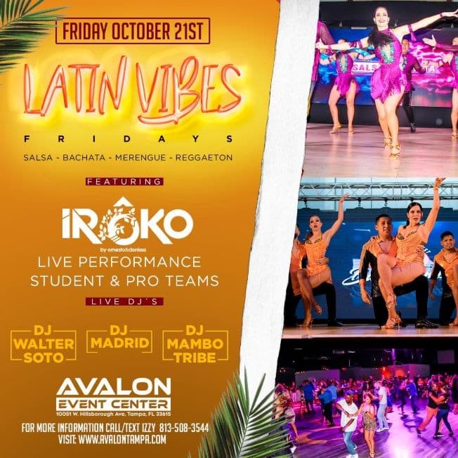 Event - Latin Vibes Fridays (Noche Latina con EL ZOL 97,1FM) - Tampa, Florida - October 21, 2022 | concert tickets