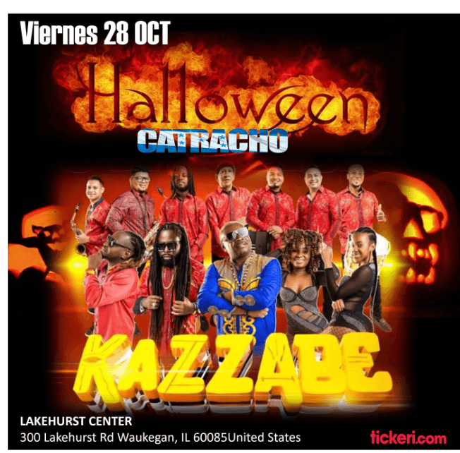 Event - KAZZABE EN VIVO! HALLOWEEN PARTY CATRACHO - WAUKEGAN IL - Waukegan, Illinois - October 28, 2022 | concert tickets