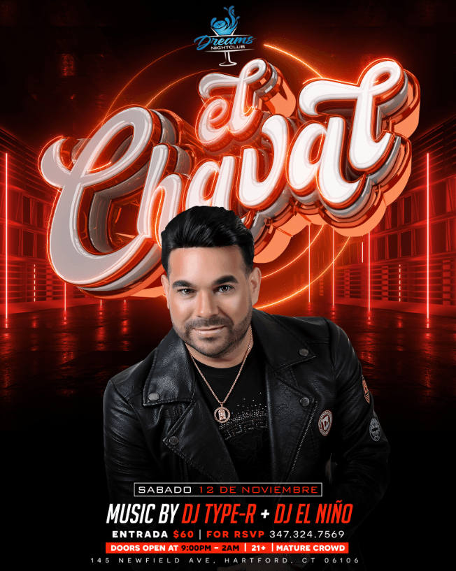 Event - El Chaval "LIVE IN CONCERT" - Hartford, Connecticut - 12 de noviembre de 2022 | concert tickets