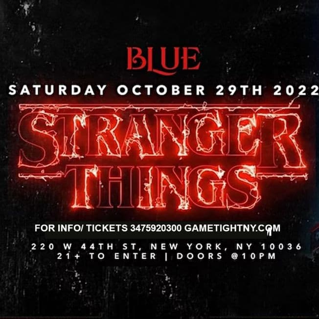 Event - Blue Midtown NYC Halloween Saturday Night General Admission 2022 - New York, New York - October 29, 2022 | concert tickets