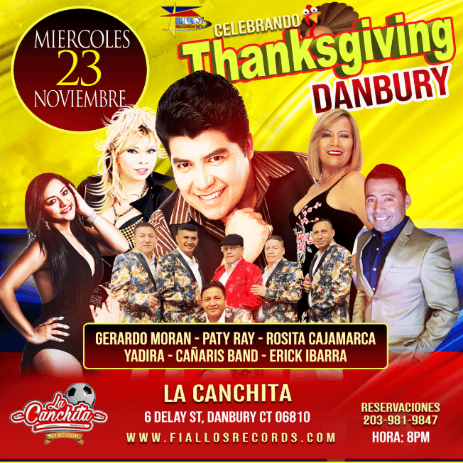 Event - LLEGA A DANBURI GERARDO MORAN-PATTY RAY-YADIRA- LLEGAN EN THANSGIVING  MIERCOLES 27 DE NOVIEMBRE - DANBURI, Connecticut - November 23, 2022 | concert tickets