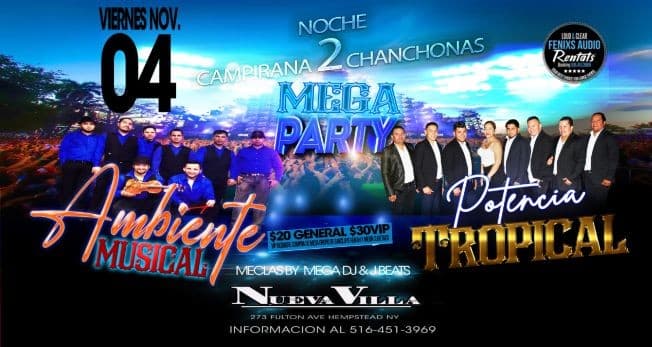 Event - DUELO DE CHANCHONAS - Hempstead, New York - November 4, 2022 | concert tickets